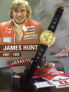Vintage McLaren James Hunt Marlboro Lemania Chronograph Watch, RUSH,Lauda.