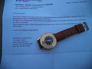 Universal Geneve, Men´s Automatic,18 caract. solid gold,