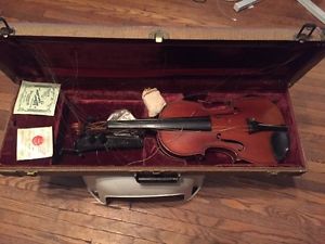 CH.J.Collin Mezin Grand Prix Universalle 1900 Violin Made in Paris K Werner Bow