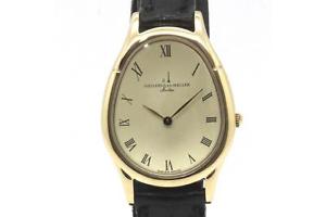 Auth Mellerio dits Meller La Neuf K18 Yellow Gold Ladies Quartz 289002