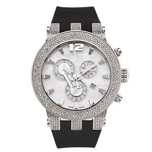 Joe Rodeo Diamant Herren Uhr - BROADWAY silber 5 ctw
