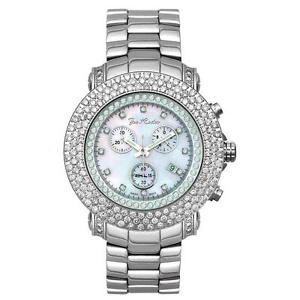 Joe Rodeo Diamant Herren Uhr - JUNIOR silber 6 ctw