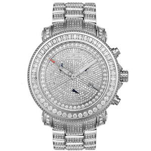 Joe Rodeo Diamant Herren Uhr - JUNIOR silber 17.25 ctw