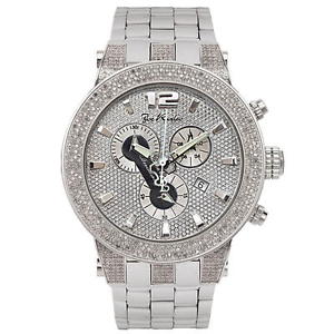 Joe Rodeo Diamant Herren Uhr - BROADWAY silber 5 ctw