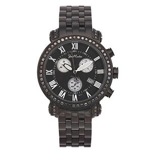 Joe Rodeo Diamond Men's Watch - CLASSIC black 6 ctw