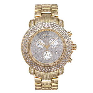 Joe Rodeo Diamond Men's Watch - JUNIOR gold 20.5 ctw