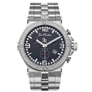 Joe Rodeo Diamant Homme Montre - PHANTOM argent 2.25 ctw