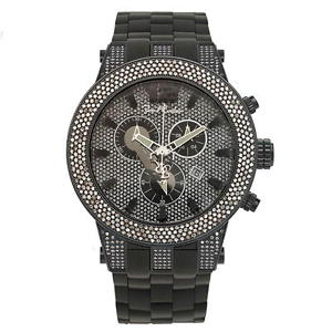 Joe Rodeo Diamant Homme Montre - BROADWAY noir 5 ctw