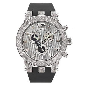 Joe Rodeo Diamant Homme Montre - BROADWAY argent 5 ctw