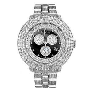 Joe Rodeo Diamant Homme Montre - PILOT argent 11 ctw