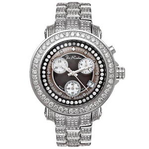 Joe Rodeo Diamant Homme Montre - RIO argent 9.5 ctw