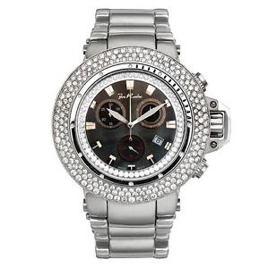 Joe Rodeo Diamant Homme Montre - RAZOR argent 7.2 ctw
