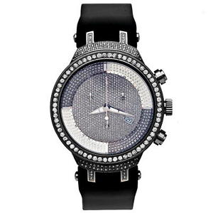 Joe Rodeo Diamant Homme Montre - MASTER noir 2.65 ctw