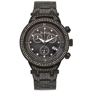 Joe Rodeo Diamant Homme Montre - MASTER noir 4.75 ctw