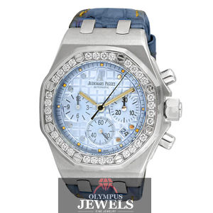 AUDEMARS PIGUET ROYAL OAK OFFSHORE LADIES DIAMOND WATCH  26113ST.ZZ.D030CR.01