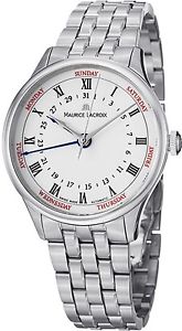 Maurice Lacroix MP6507-SS002-112 MasterPiece Men's Day Date Automatic Watch