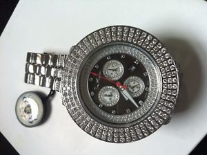New Authentic Mens JOJO Joe Rodeo Pilot  11.00 CT.aprx.real diamond watch. JRPL5