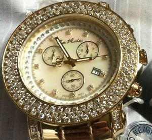 New Authentic Mens JOJO Joe Rodeo Junior  6.00 Ct.aprx.real diamond watch. jju49