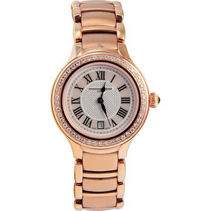 Frederique Constant 220M2ERD4B Watch Ladies Silver Dial Stainless Stl Case