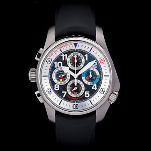 Girard Perregaux 18K White Gold BMW R&D Perpetual Calendar Chronograph. Mint