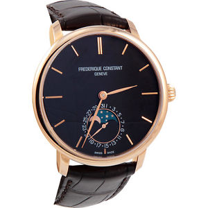 Frederique Constant Men's FC-705C4S9 Slimline Analog Swiss Automatic Watch