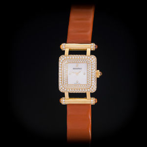 Audemars Piguet Deva 18K Yellow Gold Ladies' High Jewelry Watch. 311 VVS Diamond