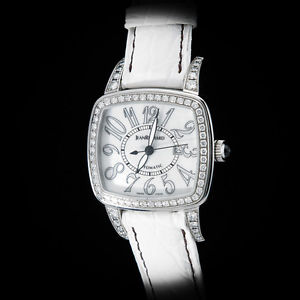 Jean Richard Milady  High Jewelry Ladies' Watch. Flawless Diamonds Case & Lugs