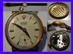 Rolex precision vintage lady donna oro giallo 18k R9339 idea regalo