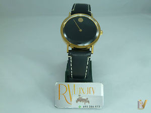 MOVADO MUSEUM. WATCH GOLD
