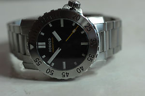 Kobold Large Soarway Diver KD 232122 Automatic 46 mm Steel Watch Boxes/Papers/Ex