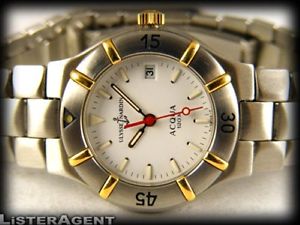 ULYSSE NARDIN Acqua solo tempo lady Stahl/Gold 18kt Ref. 6426. NEU!