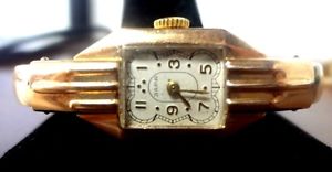 Watch Russia USSR Rose Gold 583 Platinum 950  "Zaria"