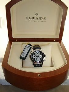 Audemar Piguet Metropolis Perpetual Calander & World Time White Gold NEW!