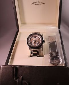 Armand Nicolet Tramelan Moon Phase Day and Date AN9162