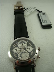 Audemar Piguet Metropolis Perpetual Calander & World Time White Gold NEW!