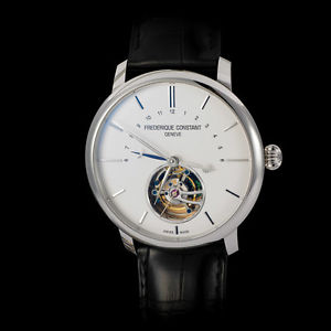 Frederique Constant "Manufacture" Tourbillon Silicium Day-Night. FC-980. New