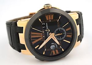 Ulysse Nardin Executive Dual Time 43 mm 18k Rose Gold Automatic 246-00/42