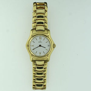 Pre-Owned Ladies Ebel 1911 18ct Yellow Gold Watch