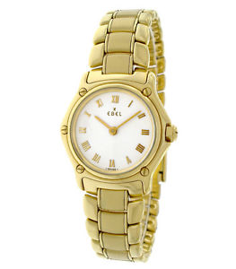 Ebel Mini 18k Yellow Gold Quartz Swiss Ladies Watch    Retail - $8,995.00