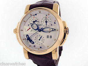 Ulysse Nardin Sonata 666-88 Cathedral Dual Time Alarm 18k Rose Gold $59,800 LNIB