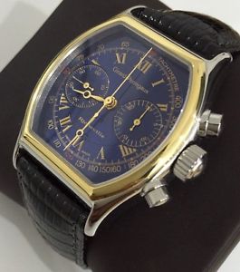 Vintage Girard Perregaux Richville 2710 18k Gold Manual 2 Register Chronograph