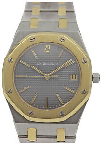 Men's Audemars Piguet Royal Oak 18k Yellow Gold Stainless Steel Quartz