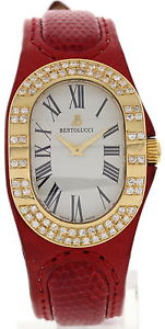 Ladies Bertolucci 18k Yellow Gold And Diamonds 313 68 504