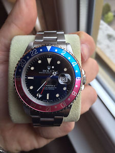 ROLEX REF. 16710 GMT MASTER II PEPSI-FULLSET-WONDERFUL-HANDS TRITIUM-TRIZIO