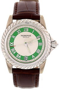 Men's Roberge 18k White Gold Automatic 12112120