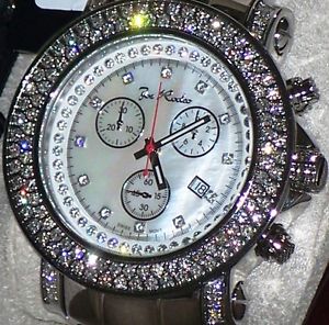 New Authentic Mens JOJO Joe Rodeo Junior  4.75Ct.aprx.real diamond watch. jju7