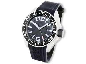 Zannetti Piranha Full Black Stahl Automatik 51mm UVP 2.300,- Neu