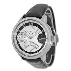 Maurice Lacroix 45mm Masterpiece GMT Double Retrograde MP7418-SS001 Power Reserv