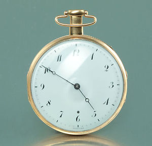 Jean Antoine Lepine 3 Hammer Carillon Repeater18k gold 1810 pocket watch montre
