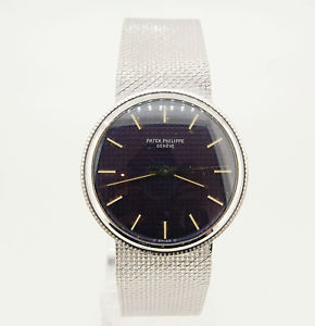 Gents 18ct White Gold Patek Phillippe ‘Backwind’ Automatic